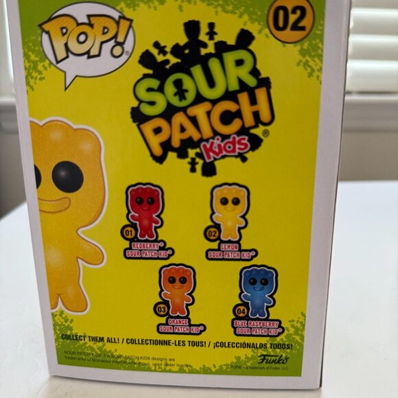 Funko POP! Lemon Sour Patch Kid #02 – Vinyl Figure - BNIB - Picture 3 of 3